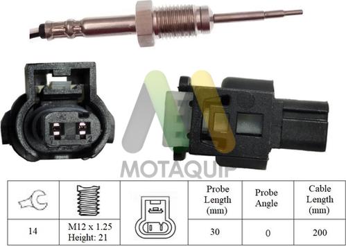 Motaquip LVET427 - Датчик, температура вихлопних газів avtolavka.club