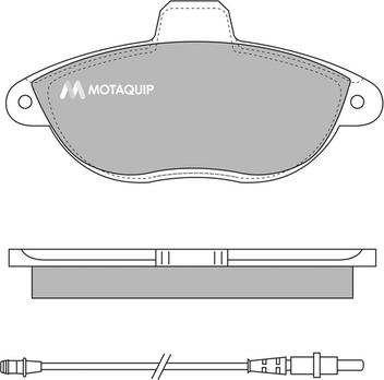 Motaquip LVXL971 - Гальмівні колодки, дискові гальма avtolavka.club