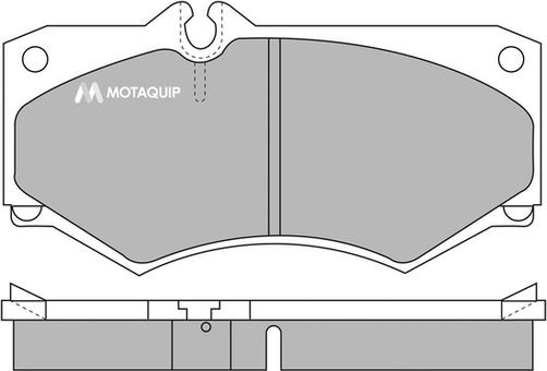 Motaquip LVXL448 - Гальмівні колодки, дискові гальма avtolavka.club