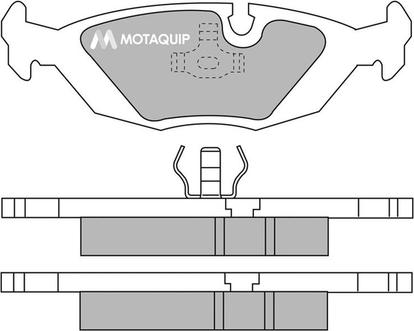 Motaquip LVXL433 - Гальмівні колодки, дискові гальма avtolavka.club