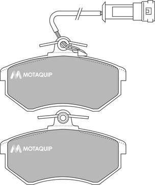 Motaquip LVXL427 - Гальмівні колодки, дискові гальма avtolavka.club