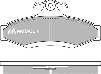 Motaquip LVXL545 - Гальмівні колодки, дискові гальма avtolavka.club