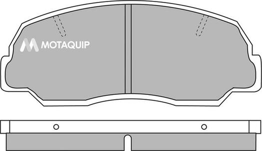 Motaquip LVXL584 - Гальмівні колодки, дискові гальма avtolavka.club