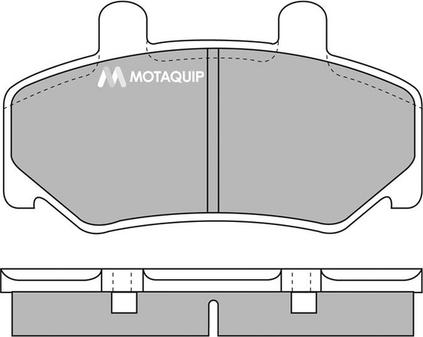 Motaquip LVXL537 - Гальмівні колодки, дискові гальма avtolavka.club