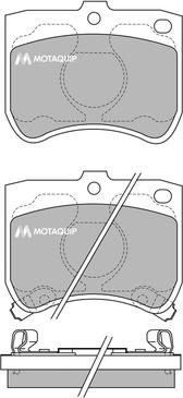 Motaquip LVXL522 - Гальмівні колодки, дискові гальма avtolavka.club