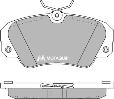 Motaquip LVXL692 - Гальмівні колодки, дискові гальма avtolavka.club