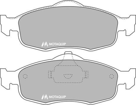 Motaquip LVXL662 - Гальмівні колодки, дискові гальма avtolavka.club