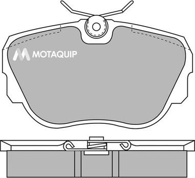 Motaquip LVXL614 - Гальмівні колодки, дискові гальма avtolavka.club