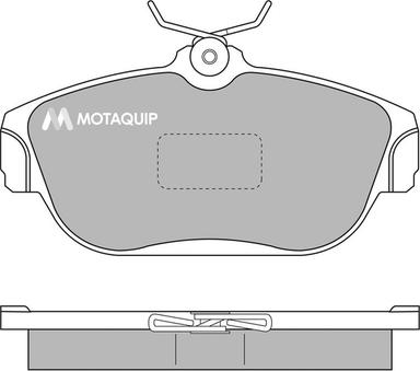 Motaquip LVXL618 - Гальмівні колодки, дискові гальма avtolavka.club