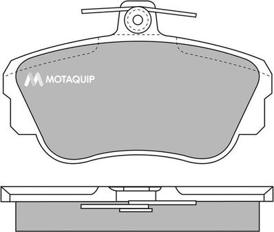 Motaquip LVXL617 - Гальмівні колодки, дискові гальма avtolavka.club