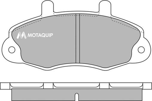 Motaquip LVXL624 - Гальмівні колодки, дискові гальма avtolavka.club