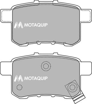 Motaquip LVXL1448 - Гальмівні колодки, дискові гальма avtolavka.club