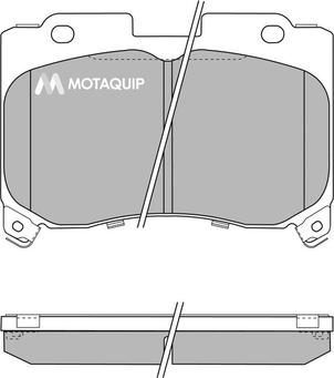 Motaquip LVXL144 - Гальмівні колодки, дискові гальма avtolavka.club