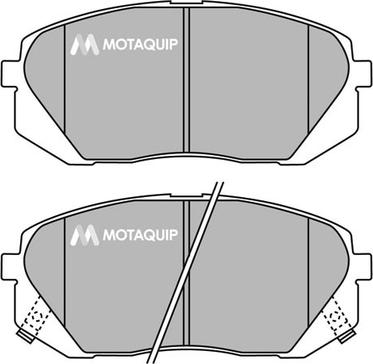 Motaquip LVXL1452 - Гальмівні колодки, дискові гальма avtolavka.club