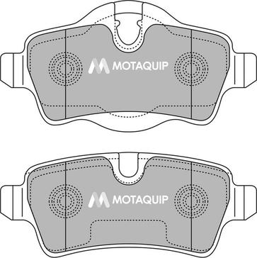 Motaquip LVXL1403 - Гальмівні колодки, дискові гальма avtolavka.club