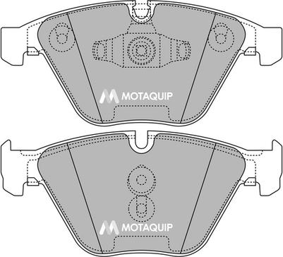 Motaquip LVXL1411 - Гальмівні колодки, дискові гальма avtolavka.club