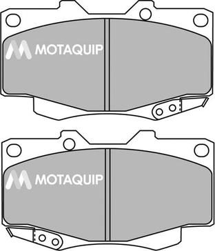 Motaquip LVXL1430 - Гальмівні колодки, дискові гальма avtolavka.club