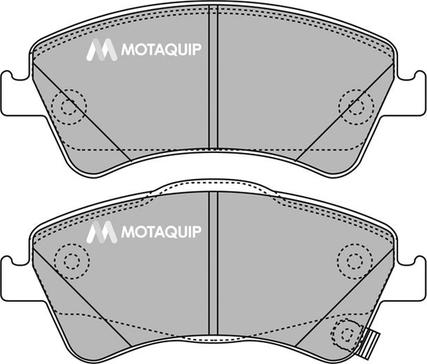 Motaquip LVXL1432 - Гальмівні колодки, дискові гальма avtolavka.club