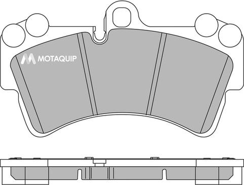 Motaquip LVXL1429 - Гальмівні колодки, дискові гальма avtolavka.club