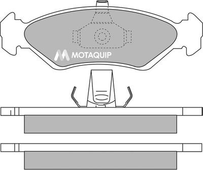 Motaquip LVXL154 - Гальмівні колодки, дискові гальма avtolavka.club