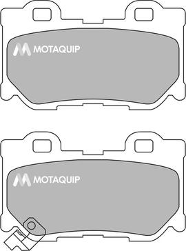 Motaquip LVXL1692 - Гальмівні колодки, дискові гальма avtolavka.club