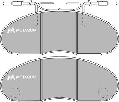 Motaquip LVXL109 - Гальмівні колодки, дискові гальма avtolavka.club