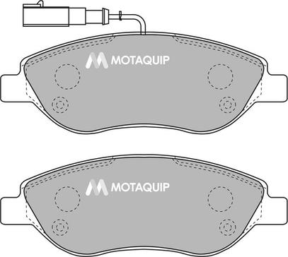 Motaquip LVXL1041 - Гальмівні колодки, дискові гальма avtolavka.club