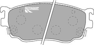 Motaquip LVXL1068 - Гальмівні колодки, дискові гальма avtolavka.club