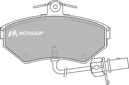 Motaquip LVXL1016 - Гальмівні колодки, дискові гальма avtolavka.club