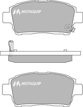 Motaquip LVXL1012 - Гальмівні колодки, дискові гальма avtolavka.club