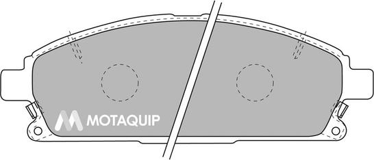 Motaquip LVXL1085 - Гальмівні колодки, дискові гальма avtolavka.club