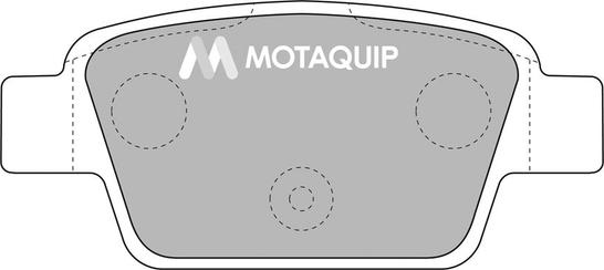 Motaquip LVXL1037 - Гальмівні колодки, дискові гальма avtolavka.club