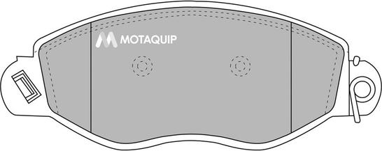 Motaquip LVXL1021 - Гальмівні колодки, дискові гальма avtolavka.club