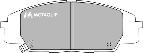 Motaquip LVXL1023 - Гальмівні колодки, дискові гальма avtolavka.club