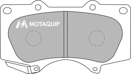 Motaquip LVXL1106 - Гальмівні колодки, дискові гальма avtolavka.club