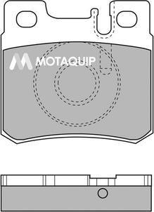 Motaquip LVXL110 - Гальмівні колодки, дискові гальма avtolavka.club