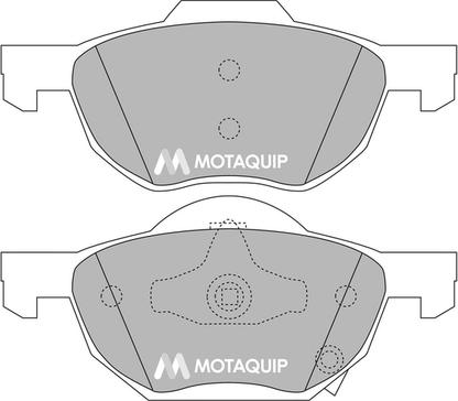 Motaquip LVXL1186 - Гальмівні колодки, дискові гальма avtolavka.club