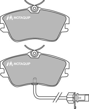 Motaquip LVXL1128 - Гальмівні колодки, дискові гальма avtolavka.club