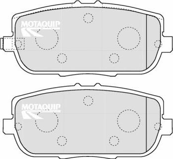 Motaquip LVXL1174 - Гальмівні колодки, дискові гальма avtolavka.club