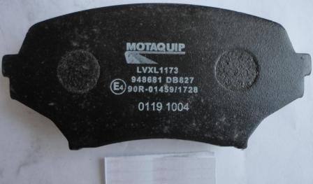 Motaquip LVXL1173 - Гальмівні колодки, дискові гальма avtolavka.club
