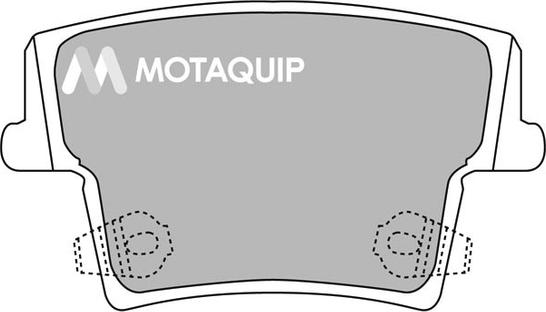 Motaquip LVXL1348 - Гальмівні колодки, дискові гальма avtolavka.club