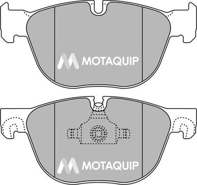 Motaquip LVXL1368 - Гальмівні колодки, дискові гальма avtolavka.club