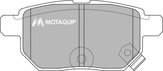 Motaquip LVXL1363 - Гальмівні колодки, дискові гальма avtolavka.club