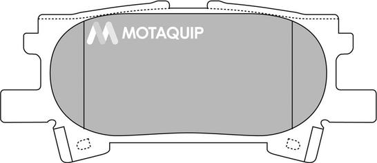 Motaquip LVXL1367 - Гальмівні колодки, дискові гальма avtolavka.club