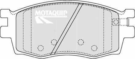 Motaquip LVXL1311 - Гальмівні колодки, дискові гальма avtolavka.club
