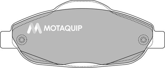 Motaquip LVXL1333 - Гальмівні колодки, дискові гальма avtolavka.club