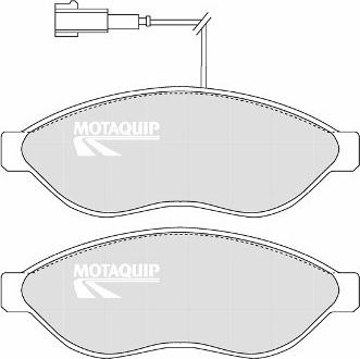 Motaquip LVXL1337 - Гальмівні колодки, дискові гальма avtolavka.club