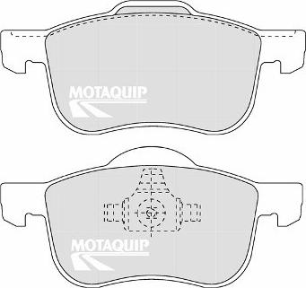 Motaquip LVXL1326 - Гальмівні колодки, дискові гальма avtolavka.club