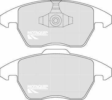 Motaquip LVXL1254 - Гальмівні колодки, дискові гальма avtolavka.club