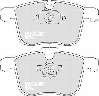 Motaquip LVXL1252 - Гальмівні колодки, дискові гальма avtolavka.club